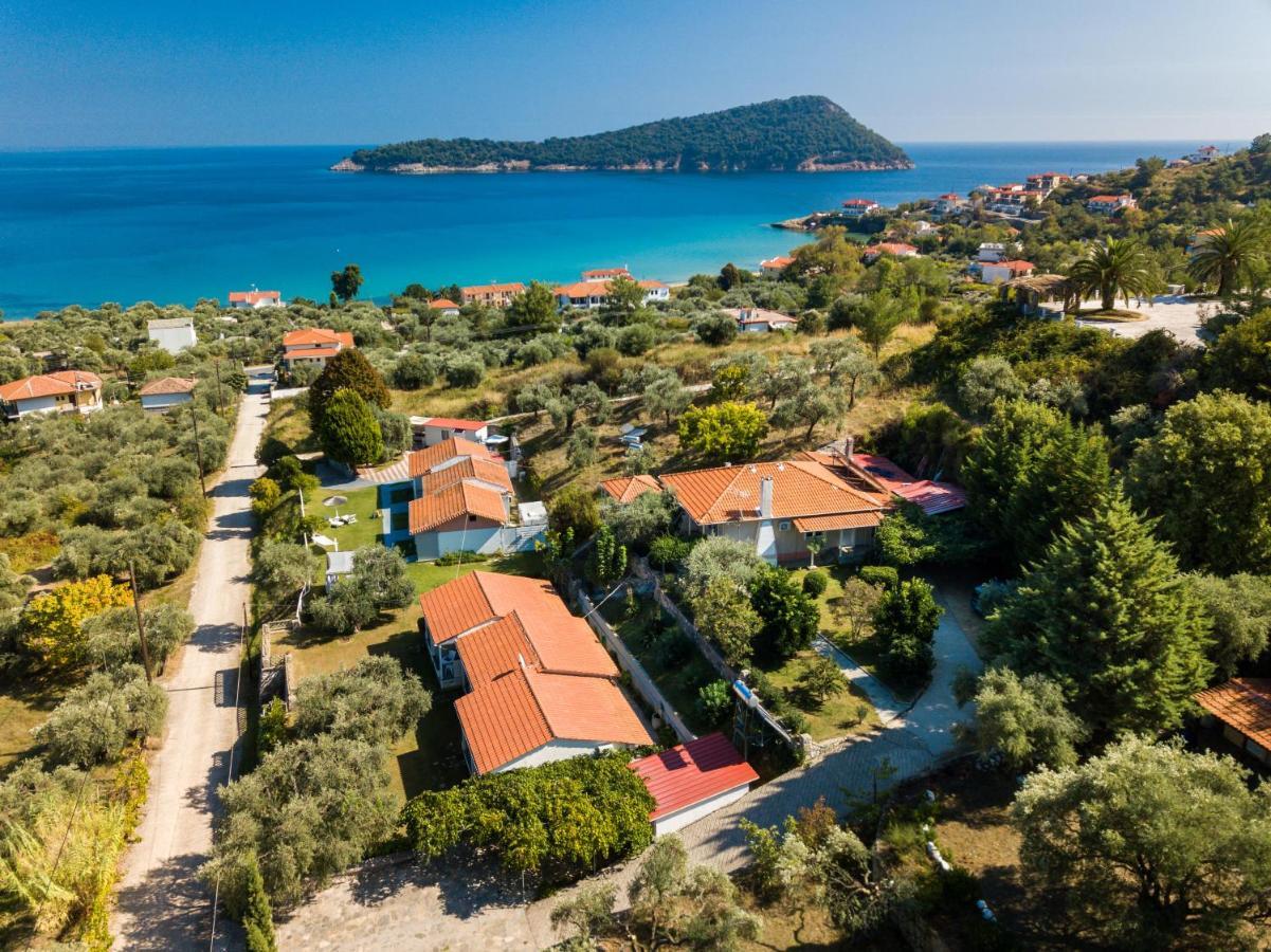 Vista Del Mare Luxury Villa Koinira Buitenkant foto